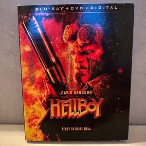 Hellboy (Blu-ray, 2019) W/Slipcover No DVD